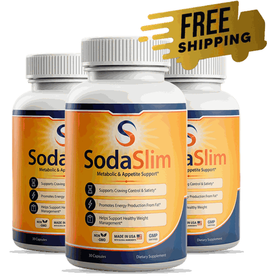 3 bottles of SodaSlim, a 90 day supply
